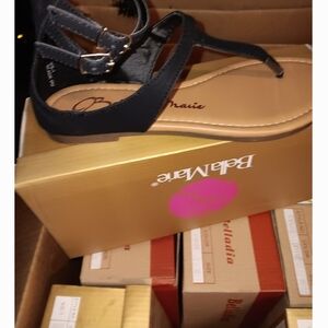 Bella Marie Black Women's Sandals